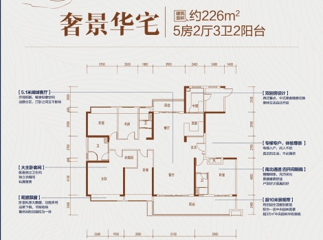 碧桂园天骄公馆户型图