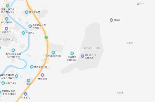 碧桂园山河城交通图
