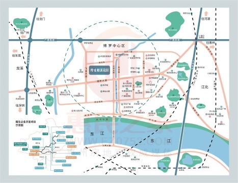 隆生榕溪花园交通图