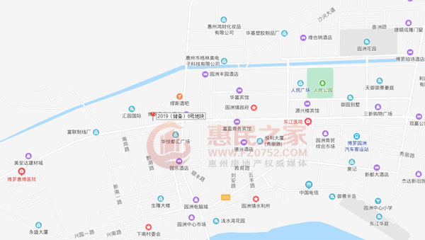 2019(储备)6号地块地处园洲镇中心地段,综合配套相对成熟,周边区域已