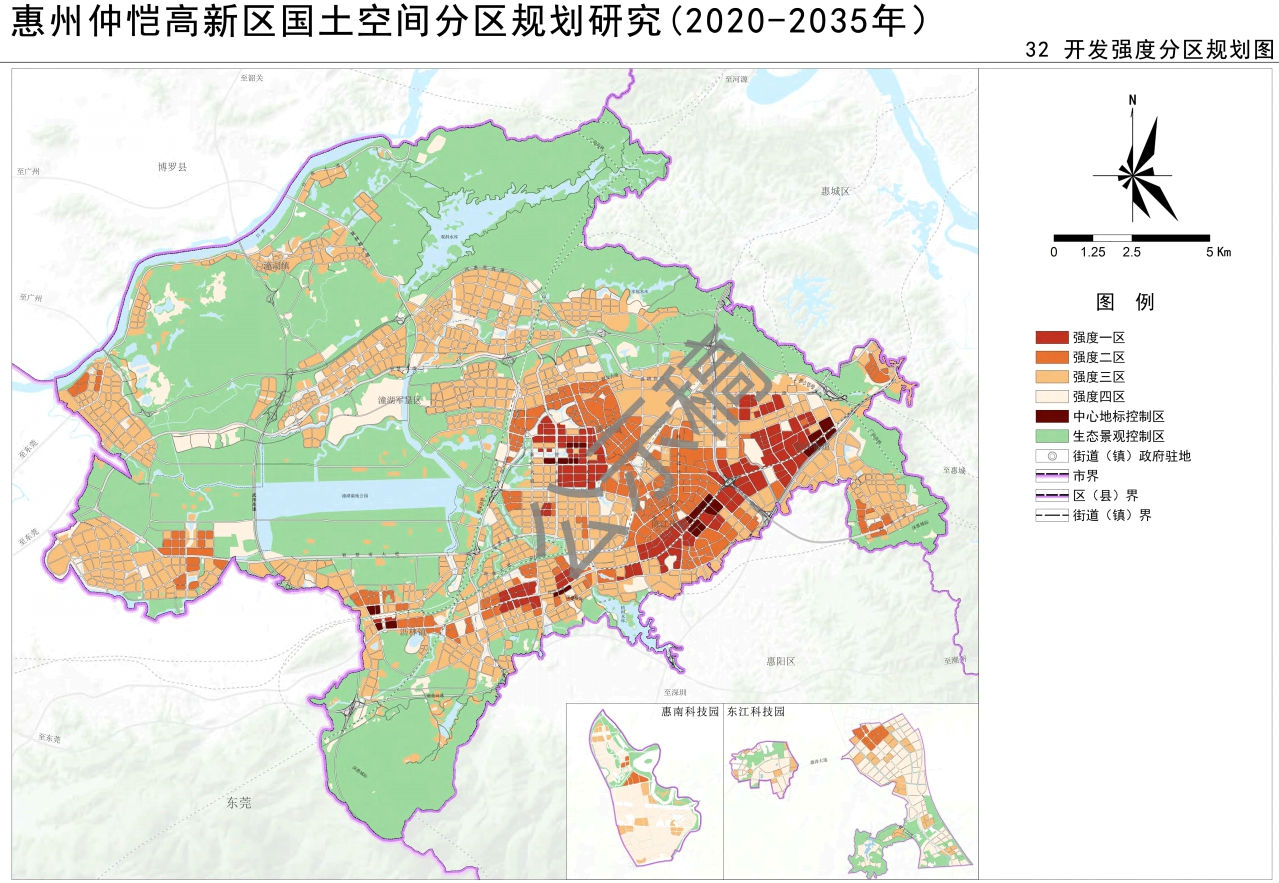 仲恺发布了《关于征求《惠州仲恺高新区国土空间分区规划研究(2020