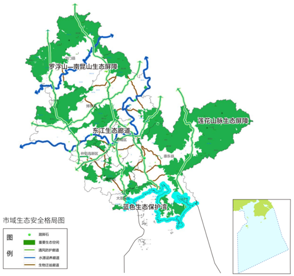 惠州国土空间规划2035年惠州规划常住人口850万