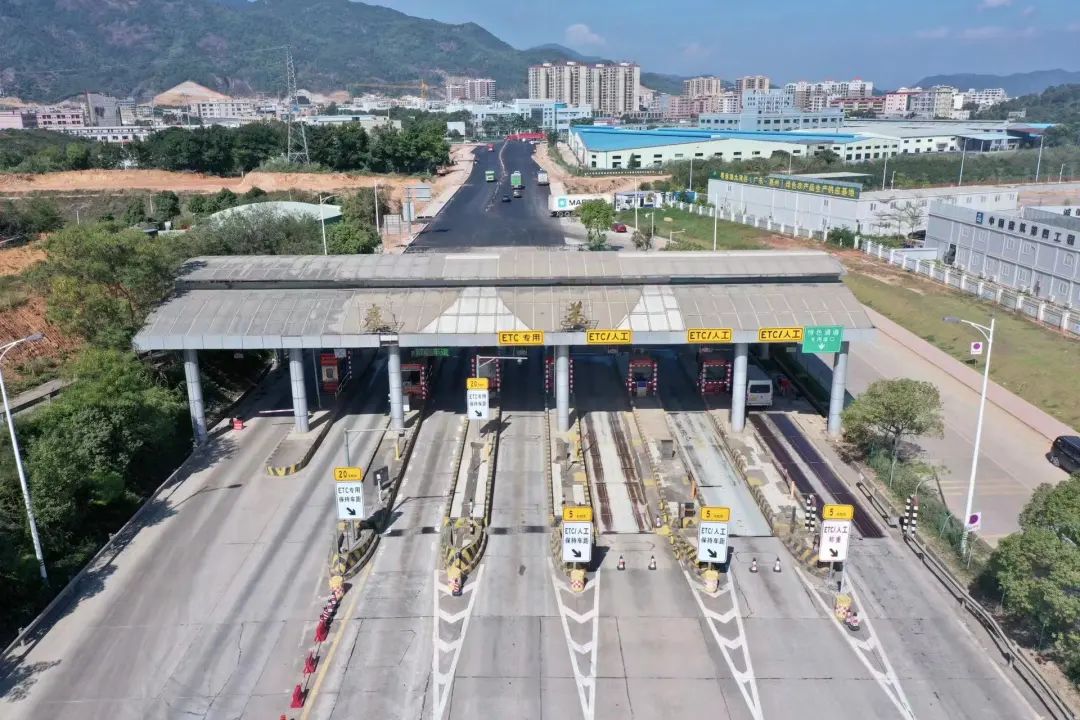 惠河高速泰美出口路与金龙大道平交工程预计12月投用