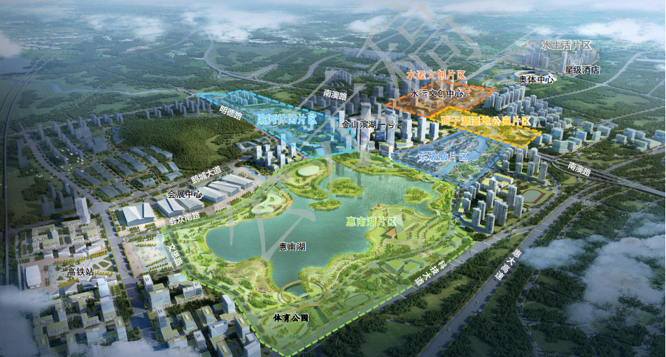 惠州曙光公园规划图图片