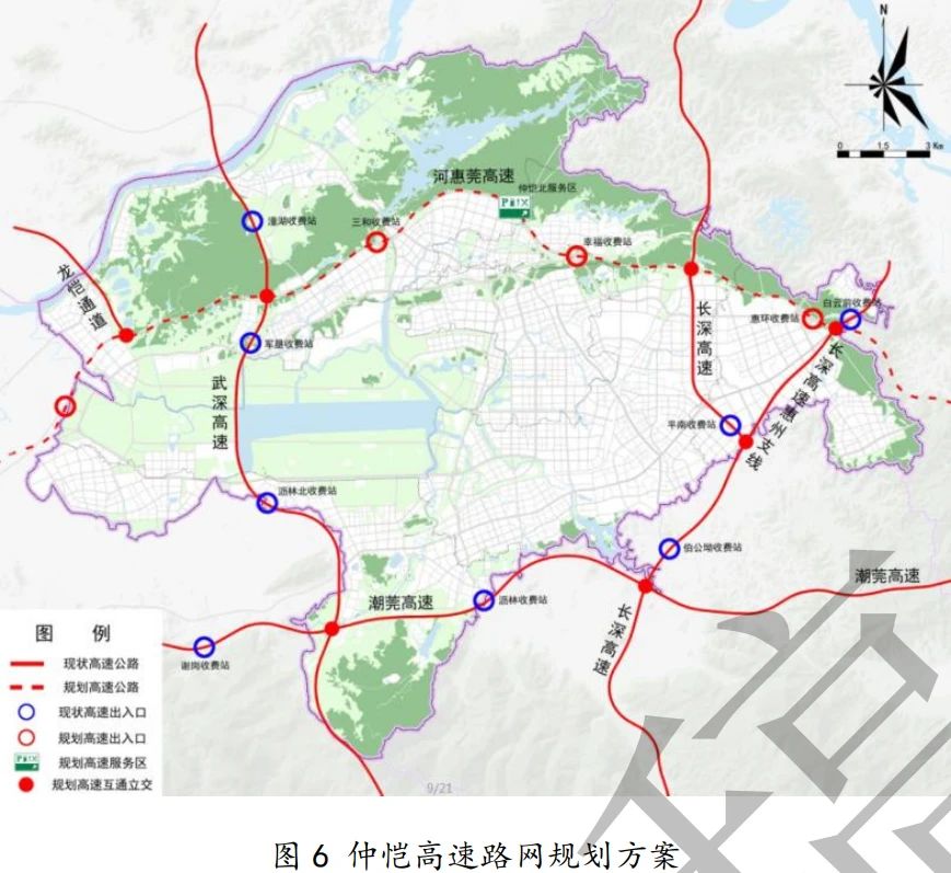 仲恺惠环重点规划区域图片