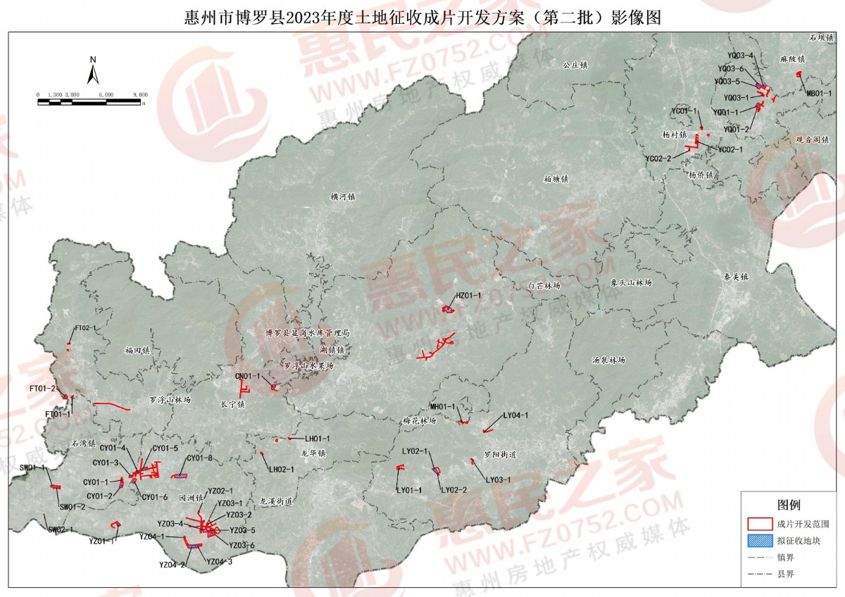 惠州博罗石湾地图图片