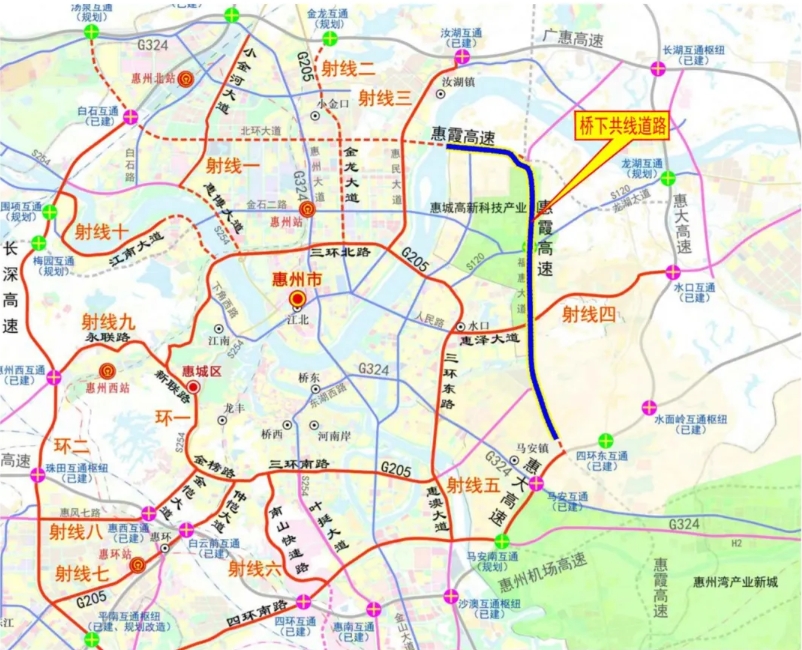 惠州一号公路最新动态图片