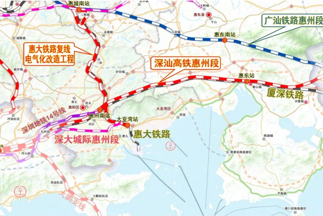 投资65亿！惠州南站改扩建招标，总规模或达5台11线